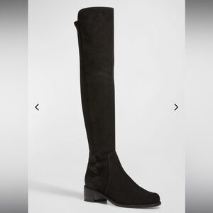 Stuart Weitzman Reserve Stretch Suede Over-The-Knee Boots